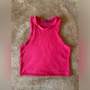 Red Crop Top from Pretty Little Thing